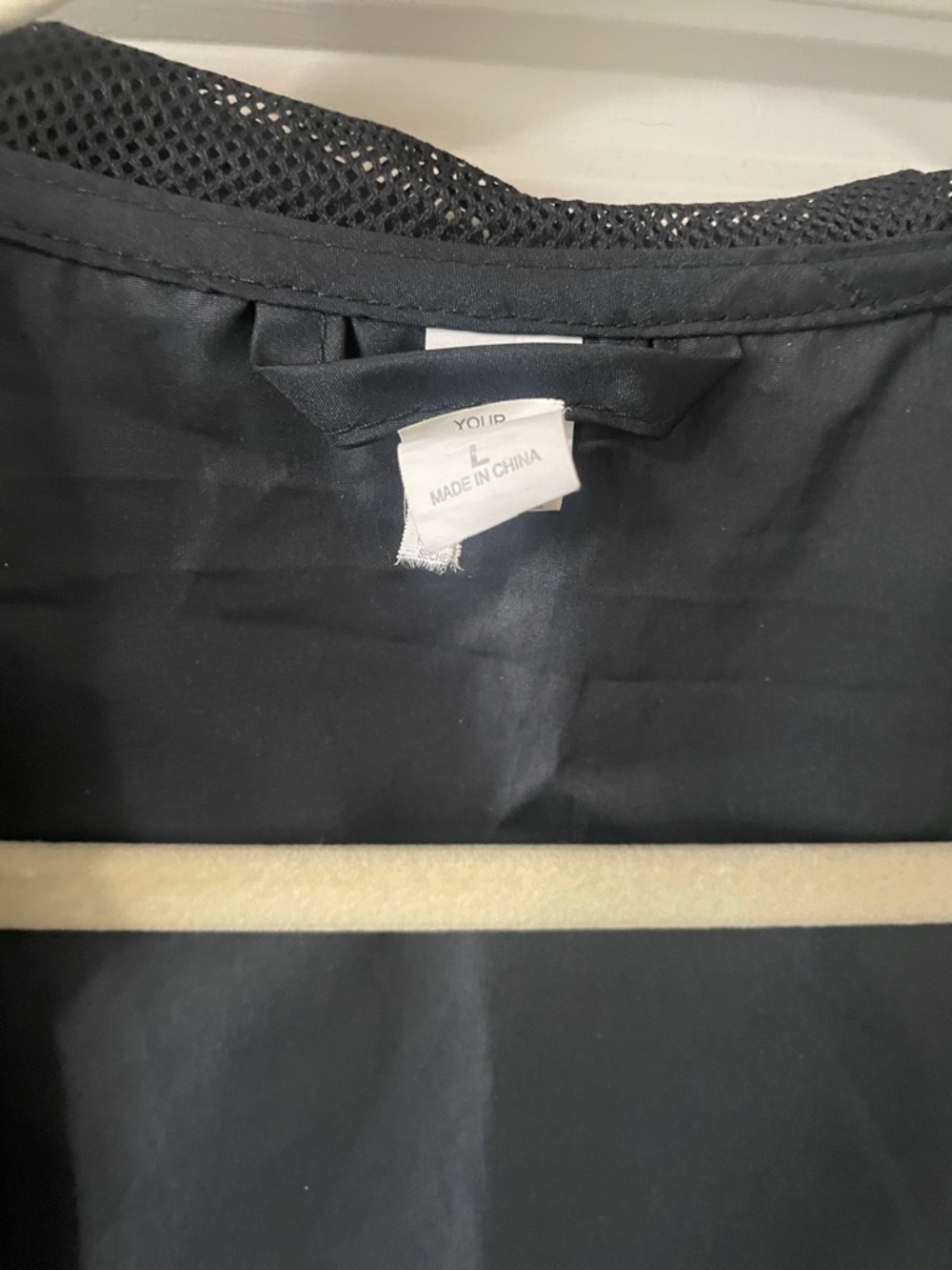 Men's Black Camo Lightweight Hooded Jacket - Picture 3 of 5